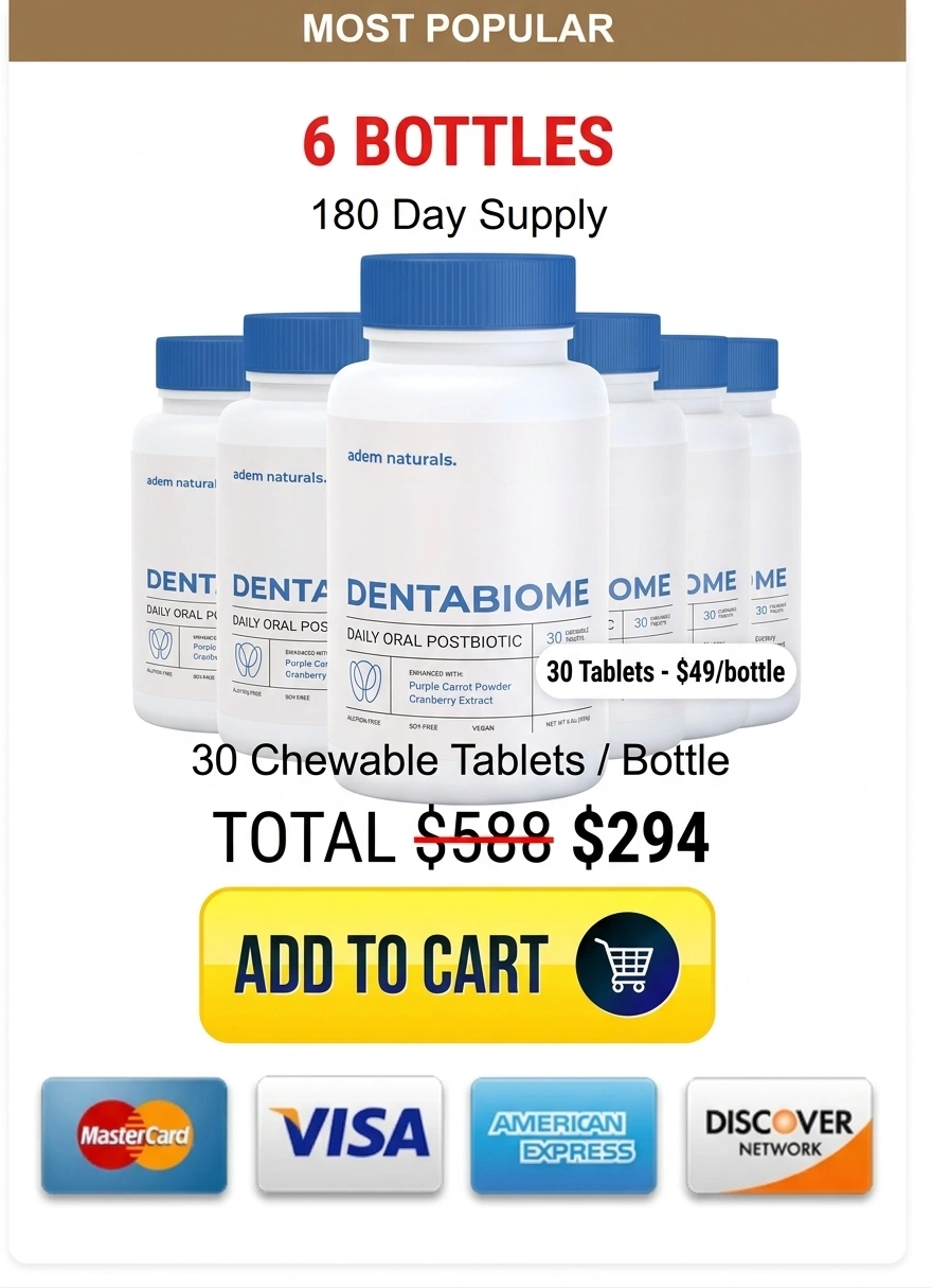 DentaBiome - 6 Bottle